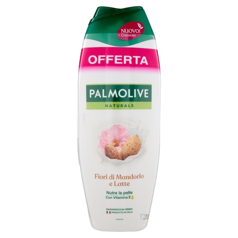 Palmolive bagnoschiuma Naturals Fiori di Mandorlo con idratante 2x500ml